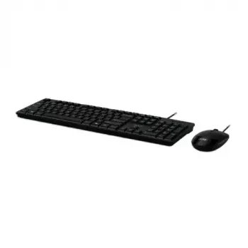 Acer AAK400 laidinė klaviatūros ir pelės kombinacija – JAV išdėstymas – juoda – mažmeninė pakuotė