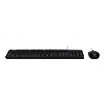 Acer Combo 100 (AKW900 + AMW920) Laidinė klaviatūros ir pelės rinkinys, US International išdėstymas, juoda, mažmeninė pakuotė