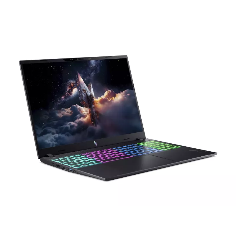 Acer Nitro ANV16-A71-R0YK 17,3 colio QHD 165Hz žaidimų nešiojamasis kompiuteris - Intel Core i7-13620H, 16GB DDR5, 1TB SSD, RTX 4060 8GB, Windows 11 Home, angliška/rusiška klaviatūra, Obsidian Black