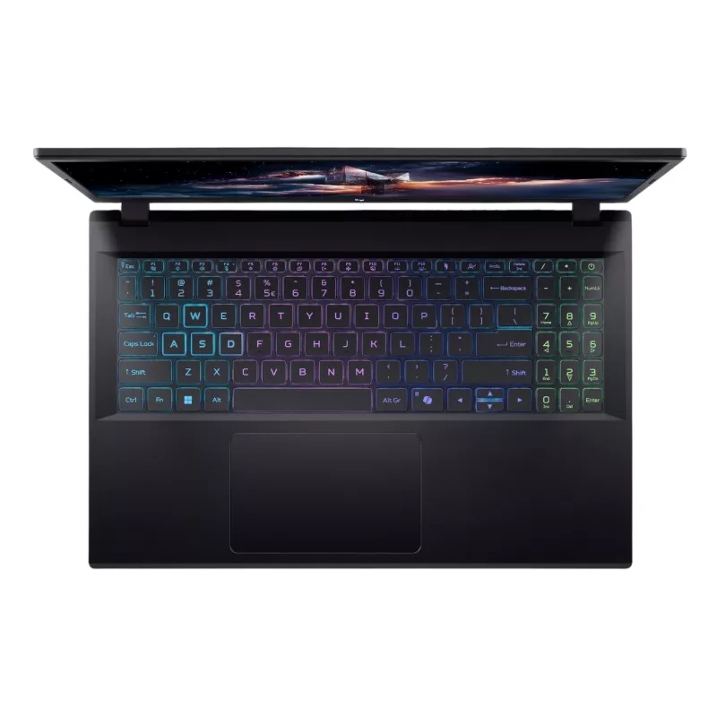 Acer Nitro V 15 ANV15-A31-R1P4 žaidimų nešiojamas kompiuteris, 15,6 colio Full HD IPS 165Hz, AMD Ryzen 7 170, 16GB DDR5, 512GB SSD, GeForce RTX 5050 8GB, Windows 11 Home