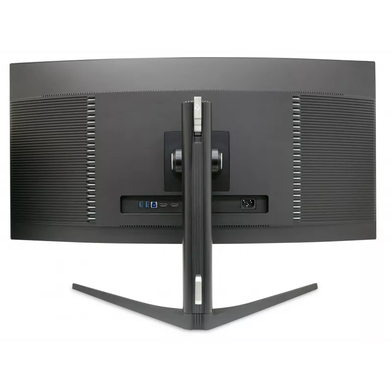 Acer Predator X34QXC Ergo OLED 86 cm 34 colių lenktas WQHD ZeroFrame OLED 360 Hz 21:9 0,03 ms (GTG) 1300 nitų 2x HDMI 2.1 2x DP 1x USB-C įmontuoti garsiakalbiai