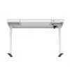 ACJ ACTIVEJET elektrinis reguliuojamo aukščio stalas ET119S 120x60 cm baltas
