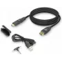 ACT 40m HDMI didelės spartos 4K aktyvusis optinis kabelis su nuimamu jungtimi HDMI-A vyriškas į HDMI-A vyriškas (AK4105)