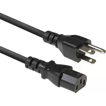 ACT AK5443 maitinimo kabelis NEMA 5-15P į IEC C13 1 m juodas