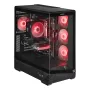 Actina stalinis kompiuteris AMD Ryzen 5 5600 16GB DDR4 500GB SSD NVIDIA GeForce RTX 5060 Windows 11 Home Midi Tower juodas