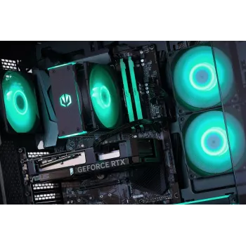 Kompiuteris ACTINA PC AMD Ryzen 5 7500F 32 GB DDR5-SDRAM 1 TB SSD AMD Radeon RX 9070 Midi Tower Black