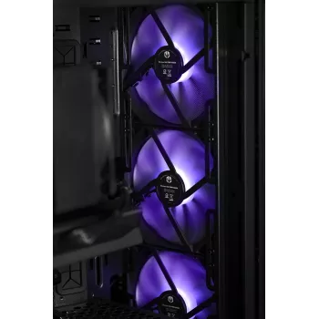 Kompiuteris ACTINA PC su AMD Ryzen 5 7500F, 32 GB DDR5, 1 TB SSD, Intel Arc B580, Midi Tower, juodas