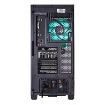 Kompiuteris “Actina KOMACNGIP0320”: AMD Ryzen 5 7600X3D / 32 GB DDR5 / 1 TB SSD / AMD Radeon RX 9070 / Midi Tower / Juoda