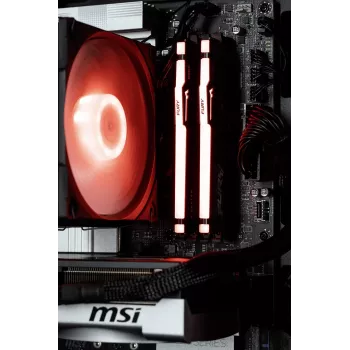 „Actina PC“ su AMD Ryzen 5 8400F, 32 GB DDR5, 1 TB SSD, NVIDIA GeForce RTX 5060, Midi Tower, juoda