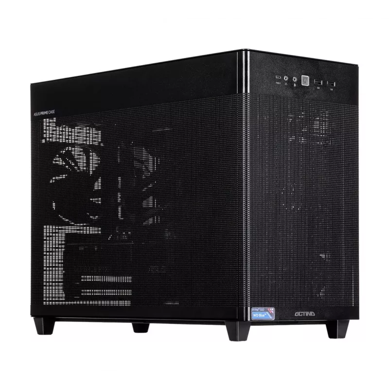 Kompiuteris Actina PC AMD Ryzen 5 9500F 32 GB DDR5-SDRAM 1 TB SSD AMD Radeon RX 9060 XT Mini Tower Black