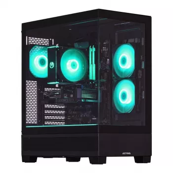 Kompiuteris ACTINA PC AMD Ryzen 7 5800X / 16 GB DDR4 / 1 TB SSD / NVIDIA GeForce RTX 5070 / Midi Tower / Juodas