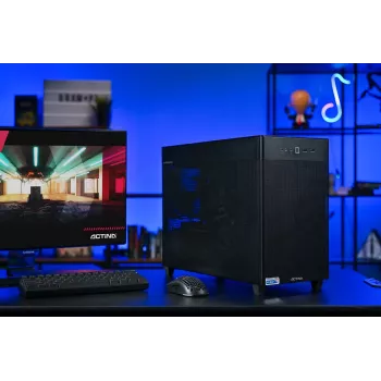 Actina PC AMD Ryzen 7 9700X 32 GB DDR5-SDRAM 1 TB SSD NVIDIA GeForce RTX 5070 Windows 11 Home Mini Tower Black