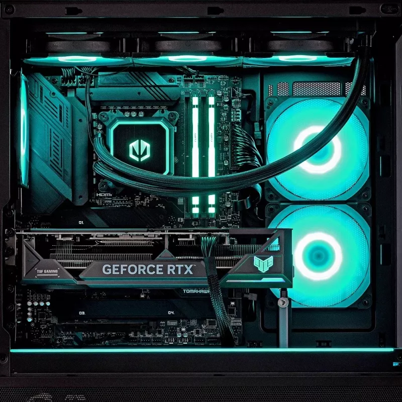 ACTINA PC AMD Ryzen 7 9800X3D 32 GB DDR5-SDRAM 2 TB SSD NVIDIA GeForce RTX 5080 Midi Tower Black