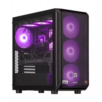 Kompiuteris ACTINA PC su AMD Ryzen 9 9900X, 32 GB DDR5-SDRAM, 2 TB SSD, NVIDIA GeForce RTX 5080, Windows 11 Home, Midi Tower, juodas