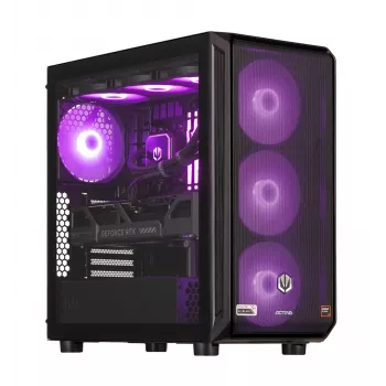 Kompiuteris ACTINA PC su AMD Ryzen 9 9900X, 32 GB DDR5-SDRAM, 2 TB SSD, NVIDIA GeForce RTX 5080, Windows 11 Home, Midi Tower, juodas