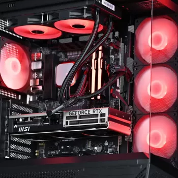 „Actina“ kompiuteris Intel Core Ultra 7 265KF / 32 GB DDR5 / 2 TB SSD / NVIDIA GeForce RTX 5080 / Windows 11 Home / Midi Tower / Juodas