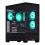 Actina View 5500/16GB/1TB/RTX5060/650W žaidimų stalinis kompiuteris - AMD Ryzen 5 5500, 16GB DDR4, 1TB SSD, NVIDIA GeForce RTX 5060, Midi Tower, juodos spalvos
