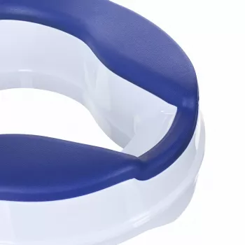 ACTIONMED pakeliamas tualeto dangtis su dangteliu, 10 cm aukštinimas, SoftRelief NT500AM