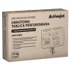 Activejet APB-006W besisukantis stalo organizatorius su perforuotomis plokštėmis, pilkas ir baltas