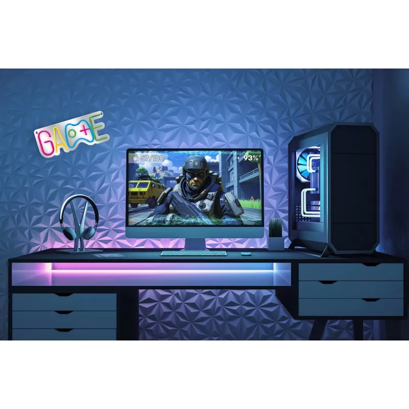 Activejet Neon LED AJE-NEON GAME – Žaidimų pulto formos LED neoninis apšvietimas