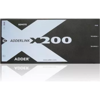 Adder X200-USB/P-IEC AdderLink X200 VGA USB KVM prailgintuvas su CAT5/5e/6/7 iki 100m