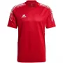 adidas Condivo 21 treniruočių marškinėliai Primeblue raudoni GH7166, dydis S