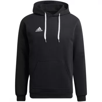 adidas Entrada 22 vyriškas gobtuvinis megztinis, juodos spalvos, M dydis