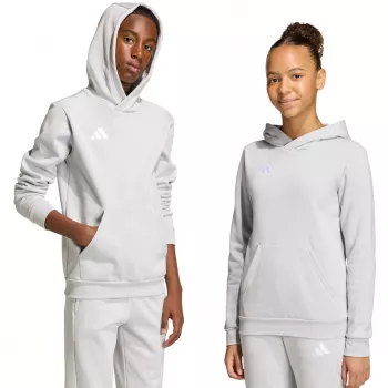 adidas Entrada 26 vaikiškas gobtuvas pilkas 152cm