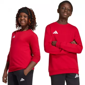 adidas Entrada 26 Sportinio kostiumo viršus vaikams raudonas 140cm