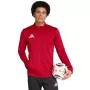 adidas Entrada 26 vyriška treniruočių striukė, raudona, XL