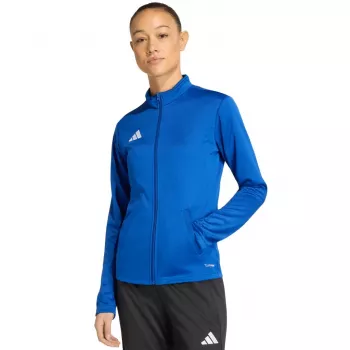 adidas Entrada 26 moteriška treniruočių striukė su užtrauktuku, mėlyna, M dydis