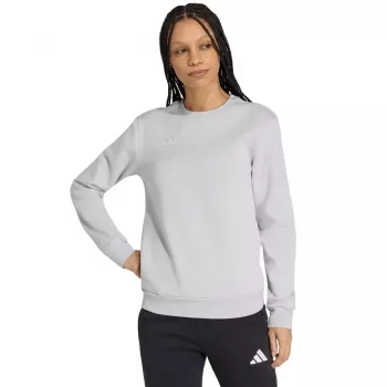 adidas Entrada 26 moteriškas sportinis megztinis, pilkas, L dydis