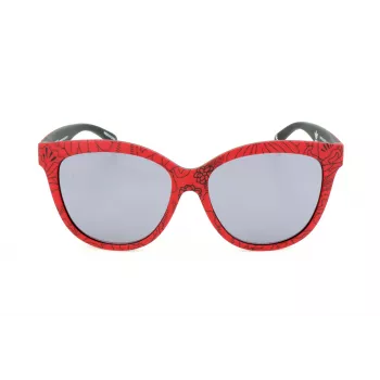 Adidas Men's AORD005SBG053 Rectangular Sunglasses - Black Frame Grey Lens 54/21/140 mm