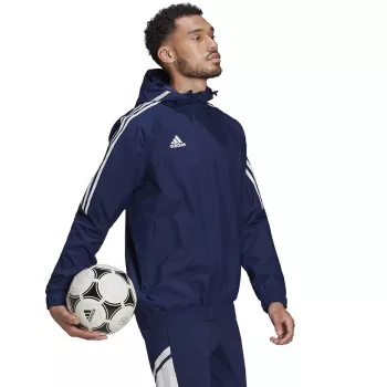 adidas vyriška Condivo 22 All-Weather striukė, komandos tamsiai mėlyna HA6266