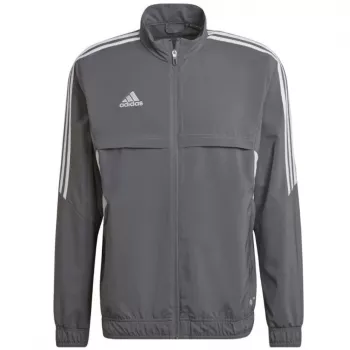 adidas vyriškas Condivo 22 prezentacinis megztinis Grey Four HD2272