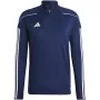 adidas vyriški Tiro 23 League treniruočių marškinėliai tamsiai mėlyni HS7229 L