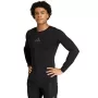 adidas Padded Goalkeeper Base Layer ilgomis rankovėmis marškinėliai juodi XL