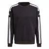 Adidas Squadra 21 Sweat Top GT6638 Vyriškas futbolo treniruočių megztinis, juodas, M dydis