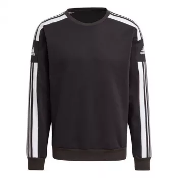 Adidas Squadra 21 Sweat Top GT6638 Vyriškas futbolo treniruočių megztinis, juodas, M dydis