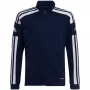 adidas Squadra 21 treniruočių švarkas su užtrauktuku Team Navy Blue, jaunimo 164