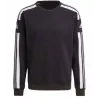 adidas Tiro 21 Training Top vyriškas juodas ketvirčio užtrauktuko megztinis GT6638