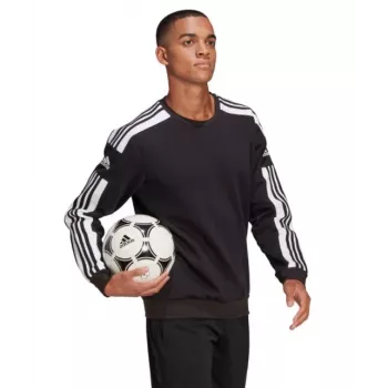 adidas Tiro 21 Training Top vyriškas juodas ketvirčio užtrauktuko megztinis GT6638