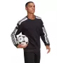 adidas Tiro 21 Training Top vyriškas juodas ketvirčio užtrauktuko megztinis GT6638