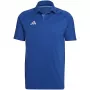 adidas Tiro 23 Competition Polo vyriški marškinėliai mėlyni HU1342 dydis S