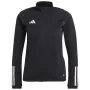 adidas Tiro 23 Competition Training Sweatshirt Black HK7651 - Vyriškas, prigludęs kirpimas