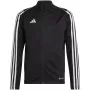 adidas Tiro 23 League vaikiškas treniruočių megztinis, juodas HS3522 128cm