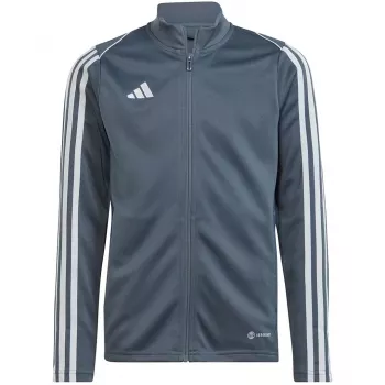 adidas Tiro 23 League vaikiškas treniruočių megztinis, pilkas, 164 cm