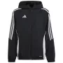 adidas Tiro 24 vaikiška treniruočių striukė juoda 128 cm