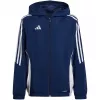 adidas Tiro 24 vaikų treniruočių striukė tamsiai mėlyna 140cm