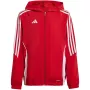 adidas Tiro 24 vaikiška treniruočių striukė Vivid Red 116cm